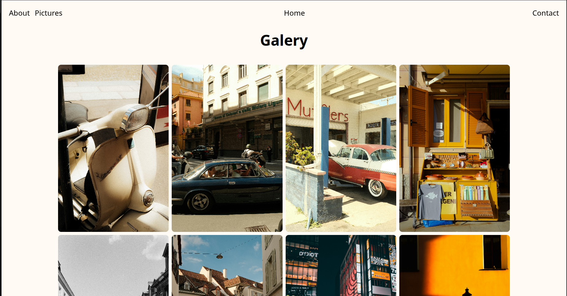 preview web galería