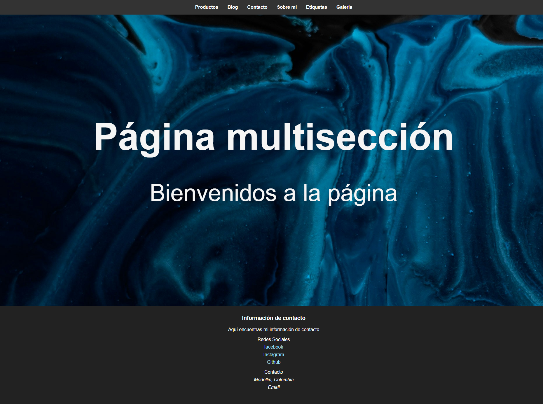 preview web multisección